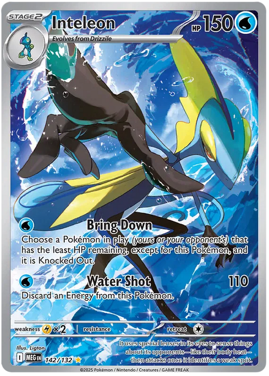 Inteleon 142/132 Mega Evolution