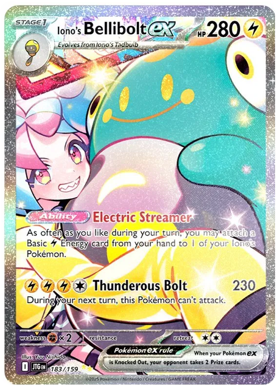 Iono's Bellibolt ex 183/159 Journey Together