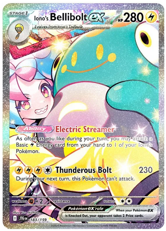 Iono's Bellibolt ex 183/159 Journey Together