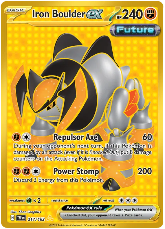 Iron Boulder ex 217/162 Temporal Forces