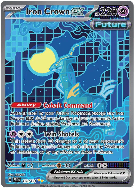 Iron Crown ex 158/131 Prismatic Evolutions