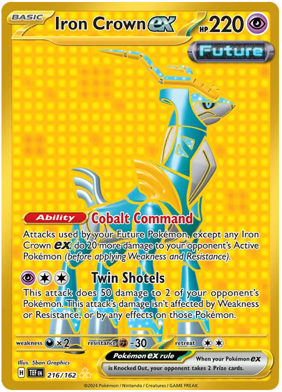 Iron Crown ex 216/162 Temporal Forces