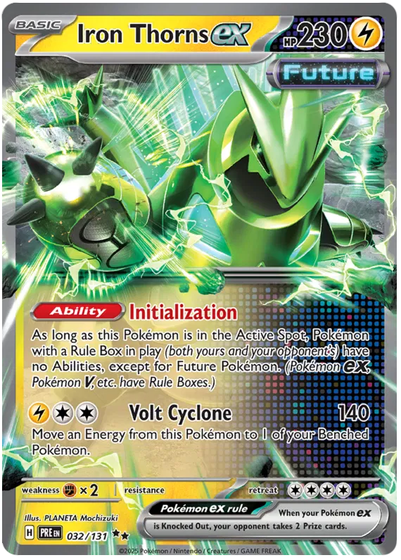Iron Thorns ex 032/131 Prismatic Evolutions