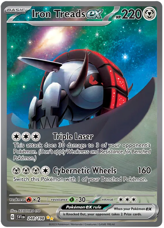 Iron Treads ex 248/198 Scarlet  Violet Base Set