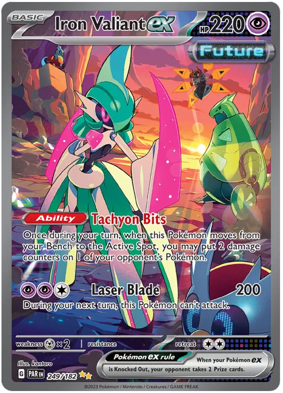 Iron Valiant ex 249/182 Paradox Rift