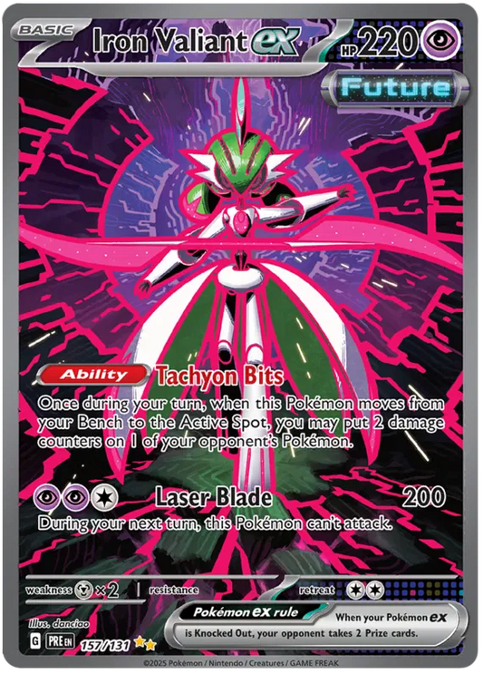 Iron Valiant ex 157/131 Prismatic Evolutions