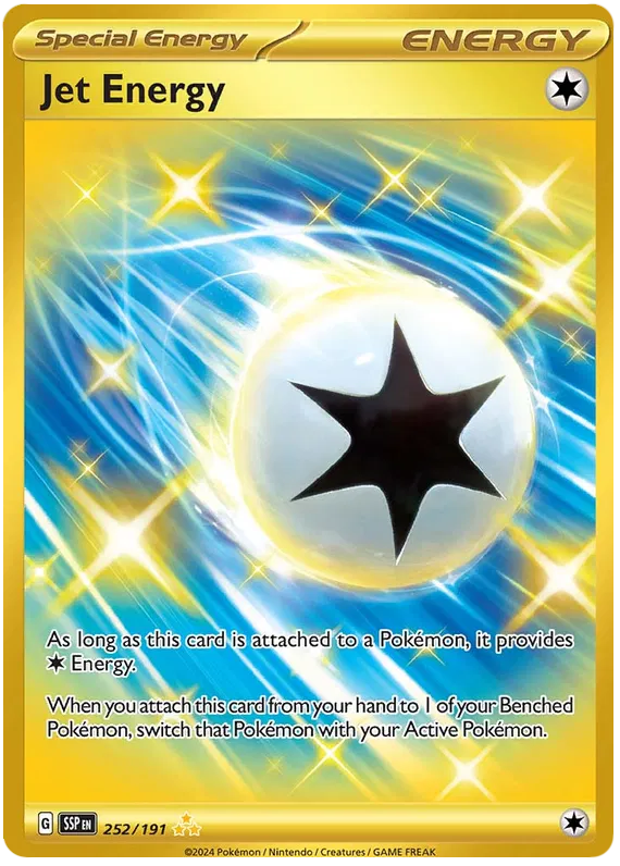 Jet Energy 252/191 Surging Sparks