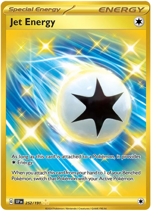 Jet Energy 252/191 Surging Sparks