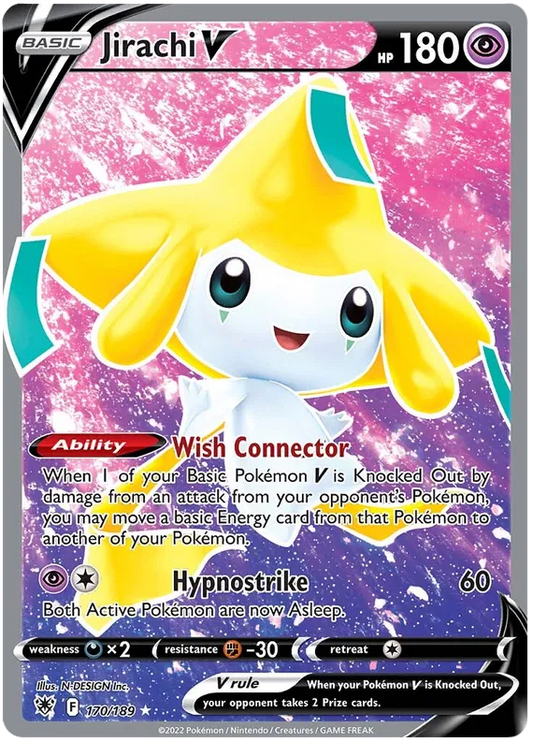 Jirachi V 170/189 Sword & Shield Astral Radiance