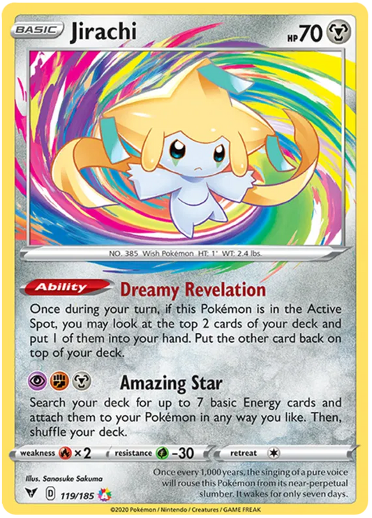 Jirachi 119/185 Vivid Voltage