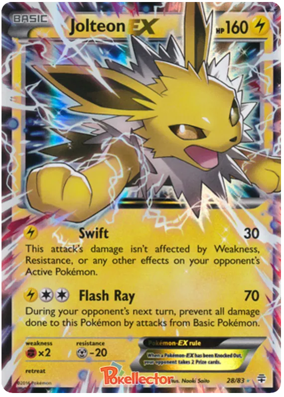 Jolteon EX 28/83 Generations