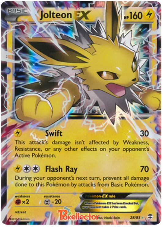 Jolteon EX 28/83 Generations
