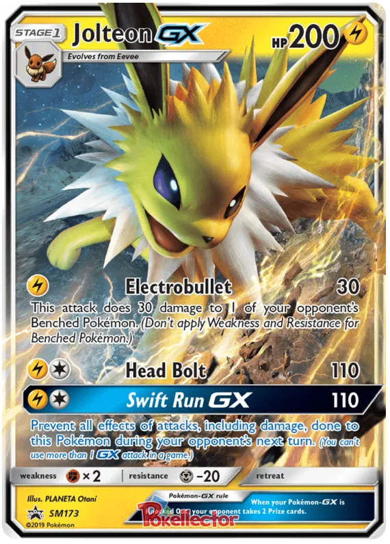 Jolteon GX SM173 Sun & Moon Promos