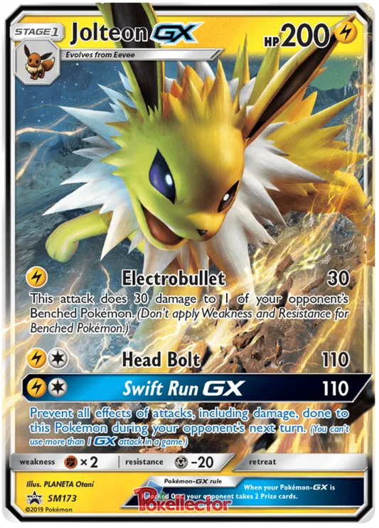 Jolteon GX SM173 Sun & Moon Promos