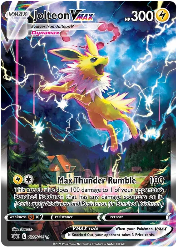Jolteon VMAX SWSH184 Sword & Shield Promo