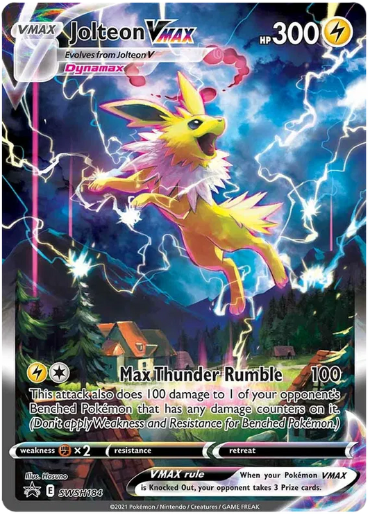 Jolteon VMAX SWSH184 Sword & Shield Promo