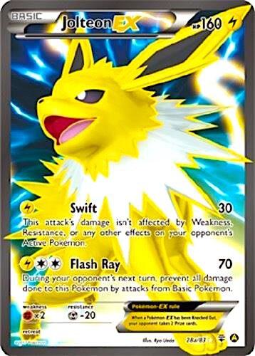 Jolteon EX - 28a/83 X/Y Promo