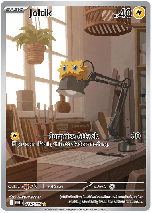 Joltik 116/086 White Flare