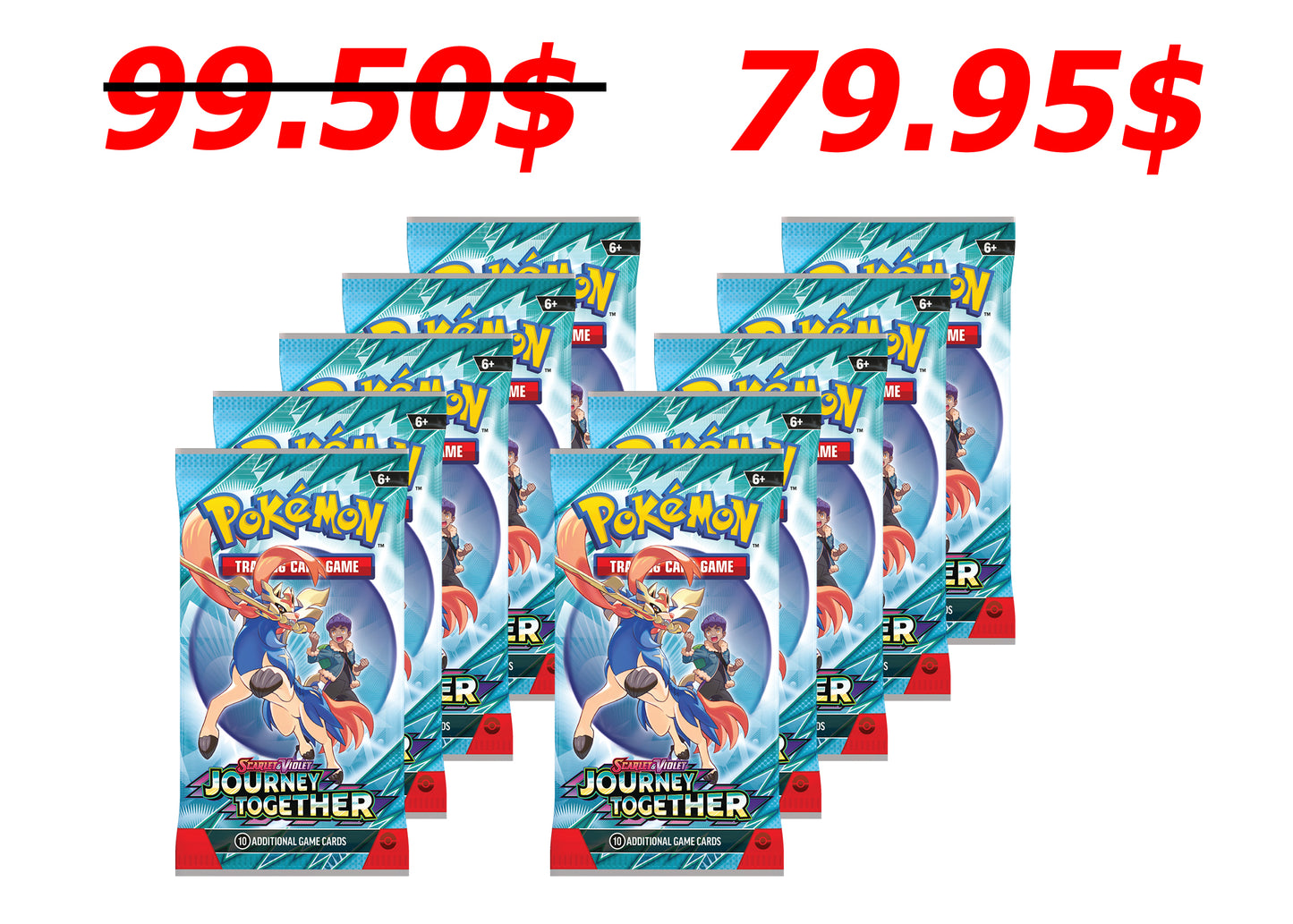 Journey Together 10x Booster Pack Bundle