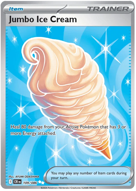 Jumbo Ice Cream 109/086 Chaos Rising