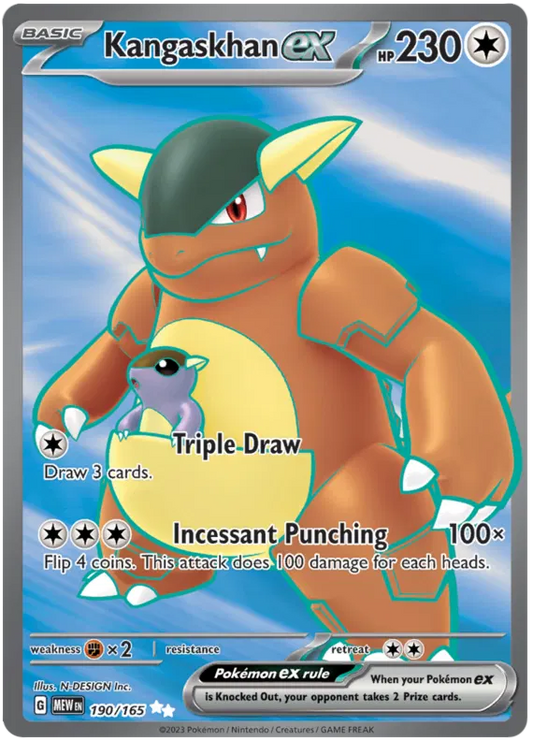 Kangaskhan ex 190/165 Scarlet & Violet 151