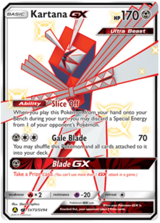 Kartana GX SV73/SV94 Hidden Fates