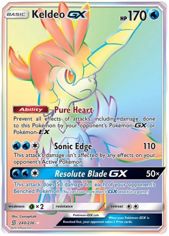 Keldeo GX 240/236 Unified Minds