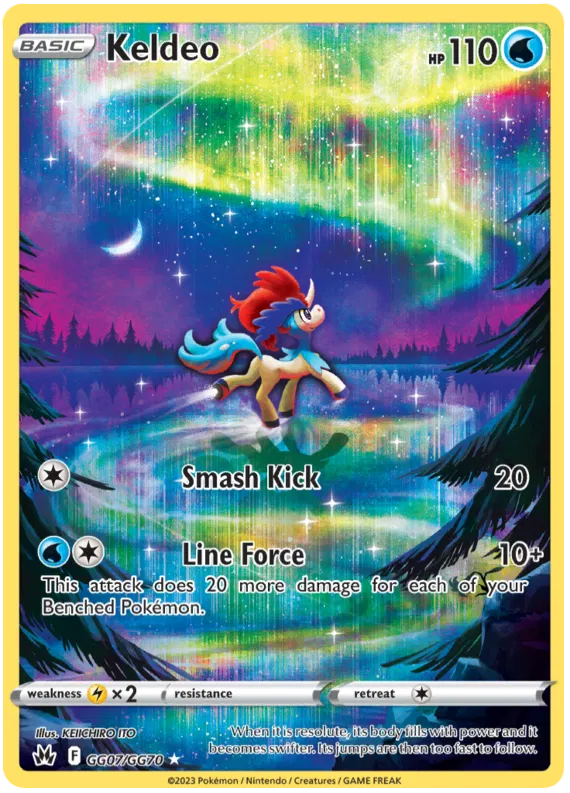 Keldeo GG07/GG70 Crown Zenith Galarian Gallery