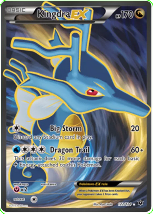Kingdra EX 122/124 Fates Collide