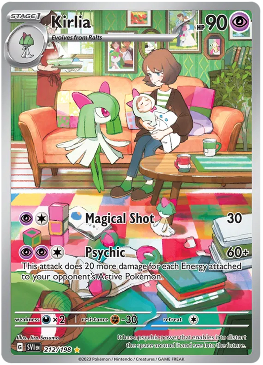 Kirlia 212/198 Scarlet  Violet Base Set