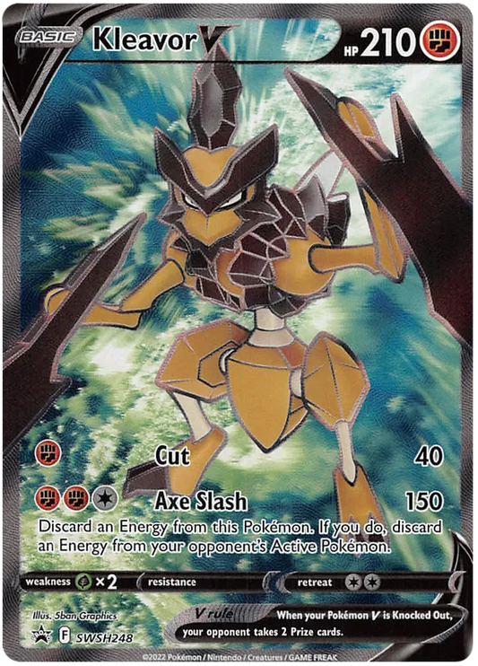 Kleavor V SWSH248 Sword & Shield Promo