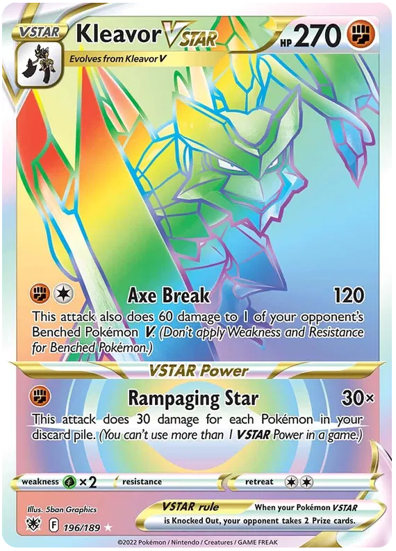Kleavor VSTAR 196/189 Astral Radiance