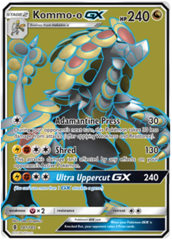 Kommo-o GX 141/145 Guardians Rising