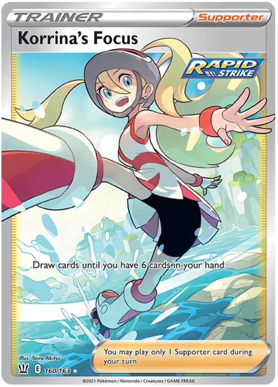 Korrina's Focus 160/163 Battle Styles