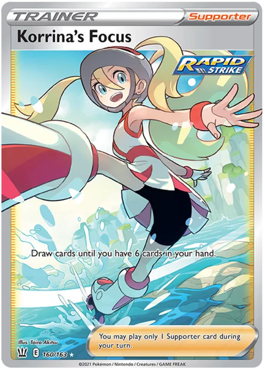 Korrina's Focus 160/163 Battle Styles