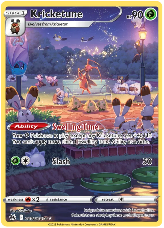 Kricketune GG02/GG70 Crown Zenith Galarian Gallery