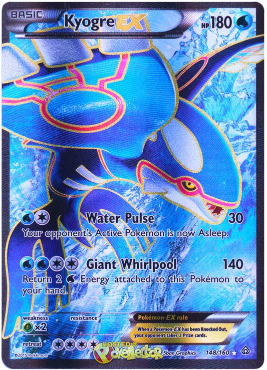 Kyogre EX 148/160 Primal Clash