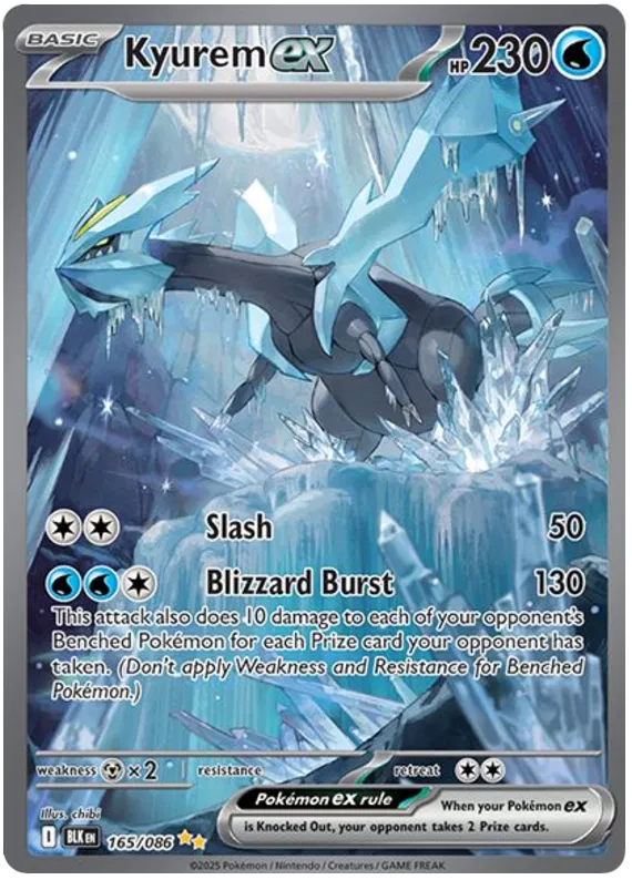 Kyurem ex 165/086 Black Bolt
