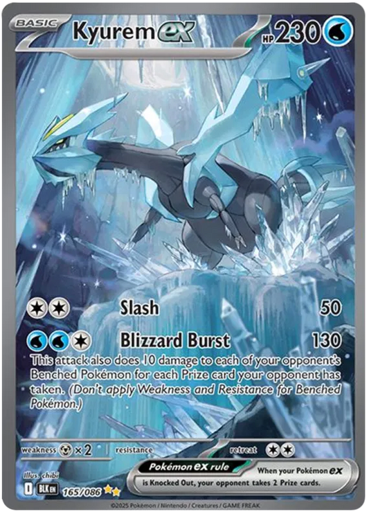 Kyurem ex 165/086 Black Bolt
