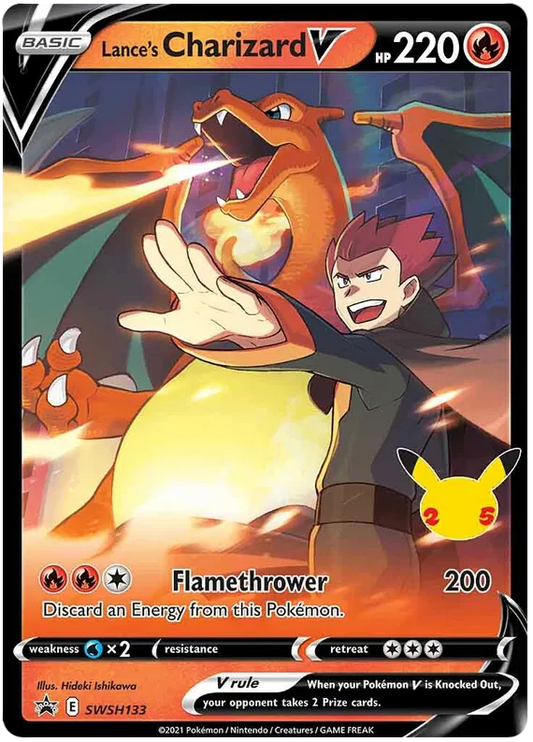 Lance's Charizard V SWSH133 Sword & Shield Promo