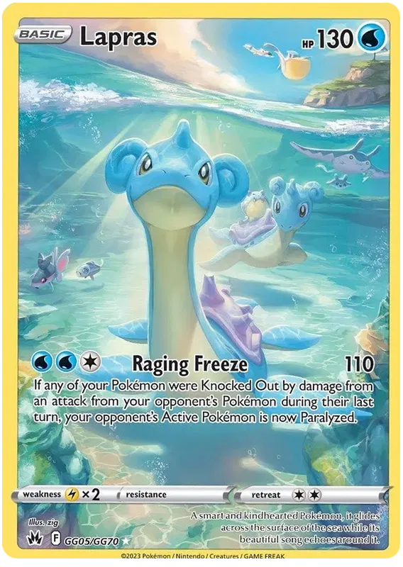 Lapras GG05/GG70 Crown Zenith Galarian Gallery