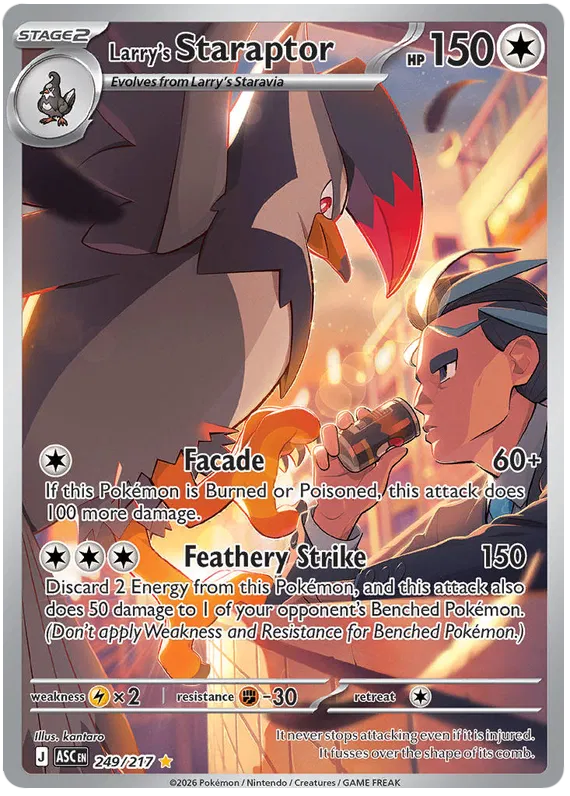 Larry's Staraptor 249/217 Ascended Heroes