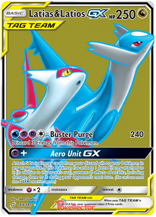 Latias & Latios GX 169/181 Team Up