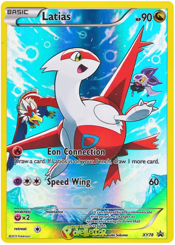 Latias XY78 Promos