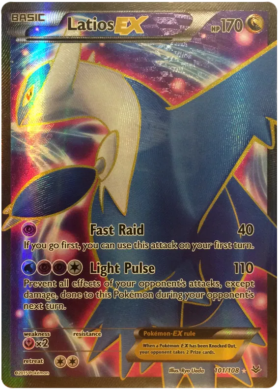 Latios EX 101/108 Roaring Skies | Lightly Played |