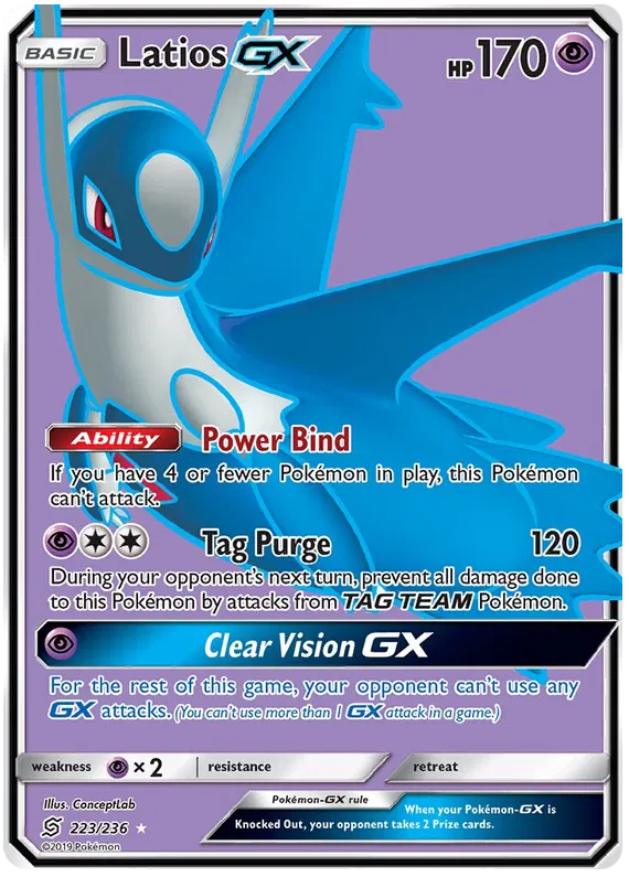 Latios GX 223/236 Unified Minds