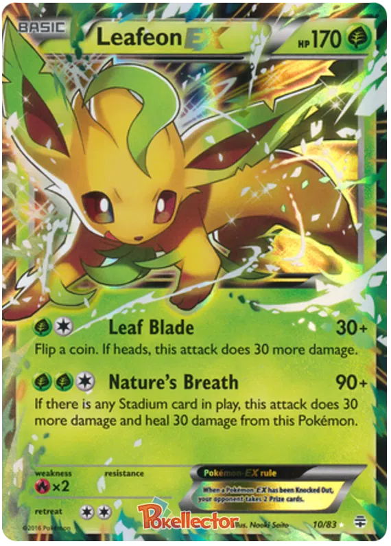Leafeon EX 10/83 Generations