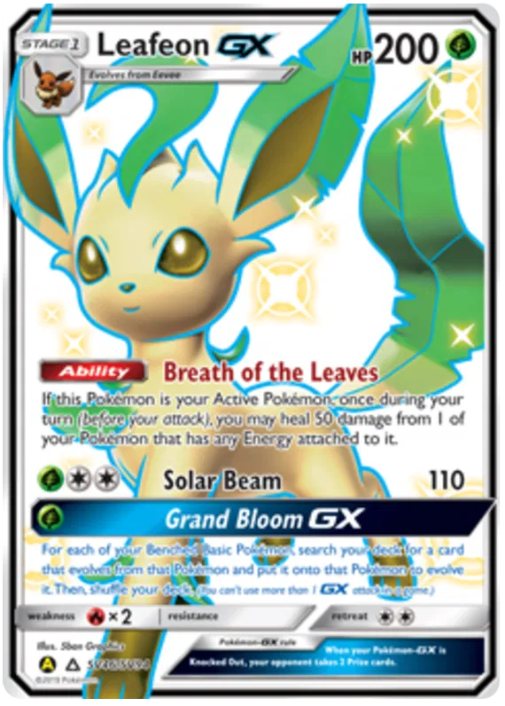 Leafeon GX SV46/SV94 Hidden Fates