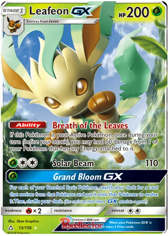 Leafeon GX 13/156 Ultra Prism