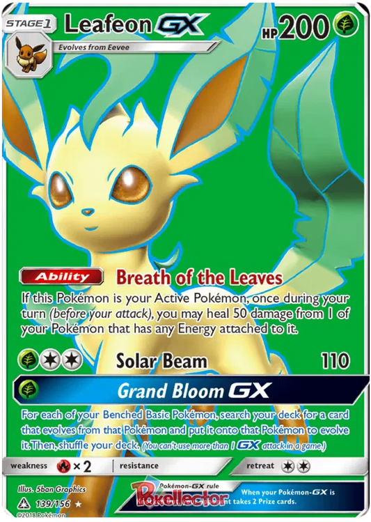 Leafeon GX 139/156 Ultra Prism